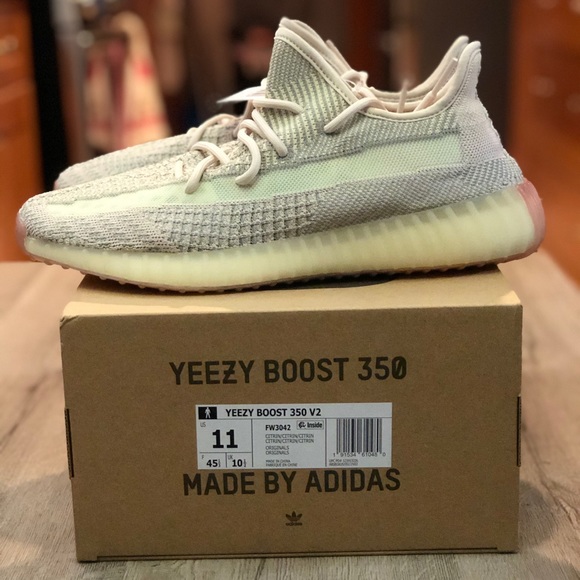 🛑SOLD🛑 Yeezy Boost 350 V2 Citrin Non Reflective - Picture 6 of 11
